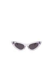Geometric frame sunglasses 53 PURPLE