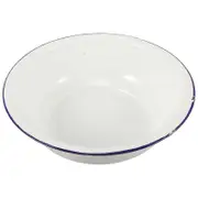 Enamel Foot Wash Basins, Old Fashioned Footbath Retro Foot Soak Basin Foot Bath Soak Tub Foot Washing Basin for Home Spa Pedicures White 30.00X9.00...