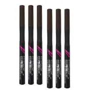 6x Maybelline Hyper Precise All Day Liquid Eyeliner 710 Forest Brown