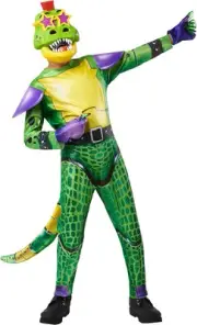 Rubie's Child's Five Nights at Freddy's Montgomery Gator Costume, Medium