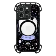 iPhone 16 Pro Ultra Bounce Case MagSafe Compatible Crystal ball on black background / mystical, magical, dreamy pattern