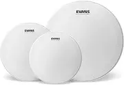 Evans Drum Heads - HD Dry Coated Drumhead Standard Tompack - ETP-HDD-S - 12 Inch, 13 Inch, 16 Inch 10"/12"/14" 10"/12"/16"