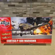 Airfix 1:48 WWII Curtiss P-40B Warhawk Model Kit A05130 NOB Sealed Parts