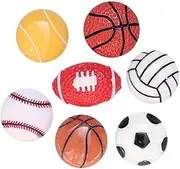 26pcs Resin Sports Ball Decorative Resin Flat Bottom Patches for Phone Case Charm Headdress Jewelry Making