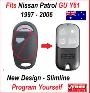 Central locking Remote fob FITS Nissan PATROL REMOTE GU Y61 Key less 1997 - 2006
