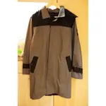 THE NORTH FACE UE GORE-TEX WOOL N2 RAINCOAT 黑標 防水 大衣 淺灰 L號