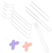 AKOOSY 11pc Beading Needle Tool Set for Jewelry Making Bead Threader Spinner Needles for DIY Crafts Random Color