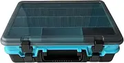 Tackle Boxes Fishing Accessory Box Portable Storage Tools Fishing Tackle Box(Blue)