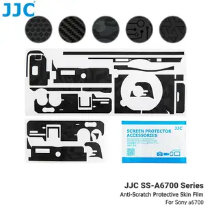 JJC SS-A6700 相機包膜 Sony a6700 機身專用裝飾貼紙 3M無痕膠防刮保護膜