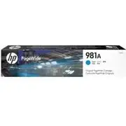 HP 981A CYAN PAGEWIDE Cartridge