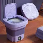 8L Portable Folding Washing Machine Bucket for Clothes Underwear Cleaning Washer