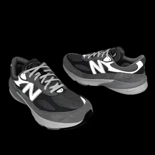 【NEW BALANCE】休閒鞋 990 V6 4E 超寬楦 灰 元祖灰 美製 男鞋 麂皮 復古 NB 紐巴倫(M990GL6-4E)