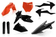 ACERBIS 2016-2017 450 SX-F KTM FULL PLASTIC KIT ORANGE/BLACK 2421065225