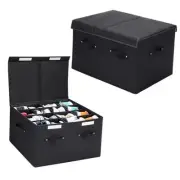 2 Pack Shoe Storage Box Organizer Fits 32 Pairs, Shoe Storage Boxes Bins with