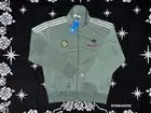 ADIDAS X STAR WARS BOBA FETT FIREBIRD CLASSIC TRACK JACKET GREEN SZ L-XL HI6001