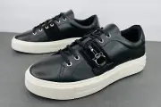 Salvatore Ferragamo Sultan Men's Black Leather Gancini Sneakers US 5.5 - EU 39.5