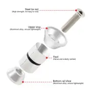 High Hard Compression Plug Thread Knurl Texture for Carbon Fibers Front Forks