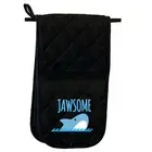 Jawsome - Novelty Gift Double Mitt Oven Gloves Double Kitchen Chef BBQ Mitts