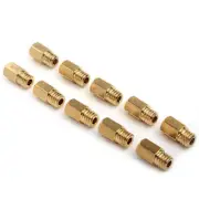 Hex Type Main Jets Kit Set For MIKUNI VM/TM/TMX Carburetor 100 110 120-190 10pcs