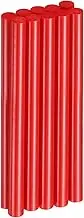 uxcell 10pcs Hot Glue Sticks 0.43" Dia x 5.91" Long EVA Mini Hot Melt Adhesive Glue Stick for Hot Melt Gun Wood Plastic Glass Flowers Fabrics Foam, Red