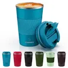 12oz Travel Mug, Insulated Coffee Cup with Leakproof Lid, Travel Coffee Mug V...