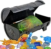 Kids Storage Box, Safe Pirate Trunk Storage Organiser, Vintage Treasure Storage Box, Toy Large Capacity Treasure Collection Storage, Box Chest