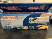 New Open Handy Stitch Portable Battery Operated Cordless Handheld Sewing Machine