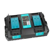 Smart Dual Pulse Dc18Rd Battery Charger For Makita Usb Charger Fast Rapid Dual Twin Port