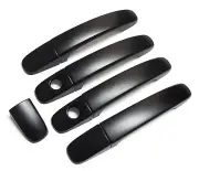 MATTE BLACK HANDLE BOWL DOUBLE CAB 4 DOORS FOR MAZDA BT-50 PRO PICKUP 2012-19