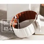 福利品特價~APPLE WATCH 代用錶帶『簡約磁吸真皮皮革錶帶』白色 (38/40/41MM) KG-02