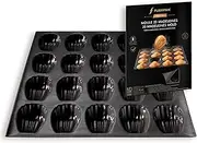 Silpat Flexipan Baking Pan - The Original Non-Stick Mold Handcrafted in France Since 1965 - Trusted by World-Class Chefs - Certified Food Safe Flexipan® Technology (20 Madeleines)