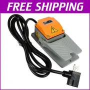 15A SPDT Electric Foot Pedal Switch with 10ft Cord - Plug and Play Convenience