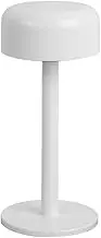 Ceprznvey Mushroom Desk Lamp, Dimmable Touch Control Light, Rechargeable Ambient Night Lamp, Soft Glow & Energy-Efficient Design, Nursery & Home Use, 3.74 x 3.74 x 8.66 Inches, White, 1 Piece