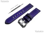Purple Brushed Leather Band Strap for Huawei Watch GT 2 and GT 42mm -B20