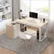 優惠中P78電腦桌轉角書桌單人L型簡約現代辦公桌椅組合工位辦公室簡易桌子