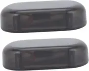2sets Solar Light Vehicle Rechargeable Car Solar Energy Security Light Black 2pcs*2