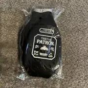 375ml Patron Tequila Bottle Koozies Factory Sealed Black