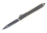 在飛比找瑞格華-大海刀品優惠-Microtech MakoraⅡ 新款沙色鋁碳纖柄黑平刃彈