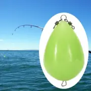 Night Fishing Luminous Egg Float Upward Bobbers Glow In Fishing Float Thrower
