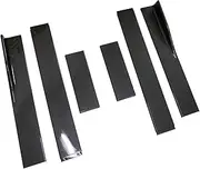 78.7“ /86.6” Side Skirt Compatible for BMW E39 E46 E53 E90 E92 E60 E70 X6 E71 X1 Extension Splitters Apron Splitter Winglet Body Kit(86.6in Carbon Look)