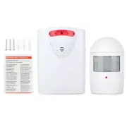 New Driveway Alarm Infrared Motion Sensor Home Garage Alert Security System