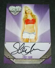 2016 Benchwarmer STACY FUSON Eclectic #149 Gold Foil Auto PLAYBOY Playmate Sexy