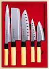 Sumikama (SUMIKAMA) Japanese knives Hidemoto work 5-piece set (sashimi knife na