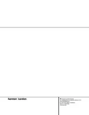 Harman Kardon AVR-100 AV Receiver Owners Manual