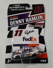 Denny Hamlin #11 NASCAR Authentics 2022 Wave 5 Diecast 1:64 Next Gen FedEx