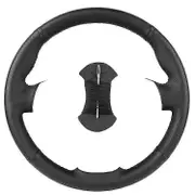 Leather Car Steering Wheel Cover For Toyota Prado 120 2004-2009 Land Cruiser 1995-2007 Tacoma Hilux Volant 2005 2006 black
