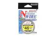 Decoy WL-70 Nylon Coated Wire Leader 21 Braid 3m Size 46 , 30lb (8632)