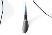TRUE SPIKE SHORT 4" SPIKED SCREW IN ANTENNA NEOCHROME FOR JEEP WRANGLER JK