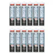Soudal 12-Pack Roof & Gutter Silicone - 12 x 300ml - Clear