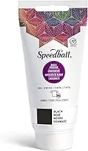 Speedball Fabric Block Printing Ink 75 ml, Black